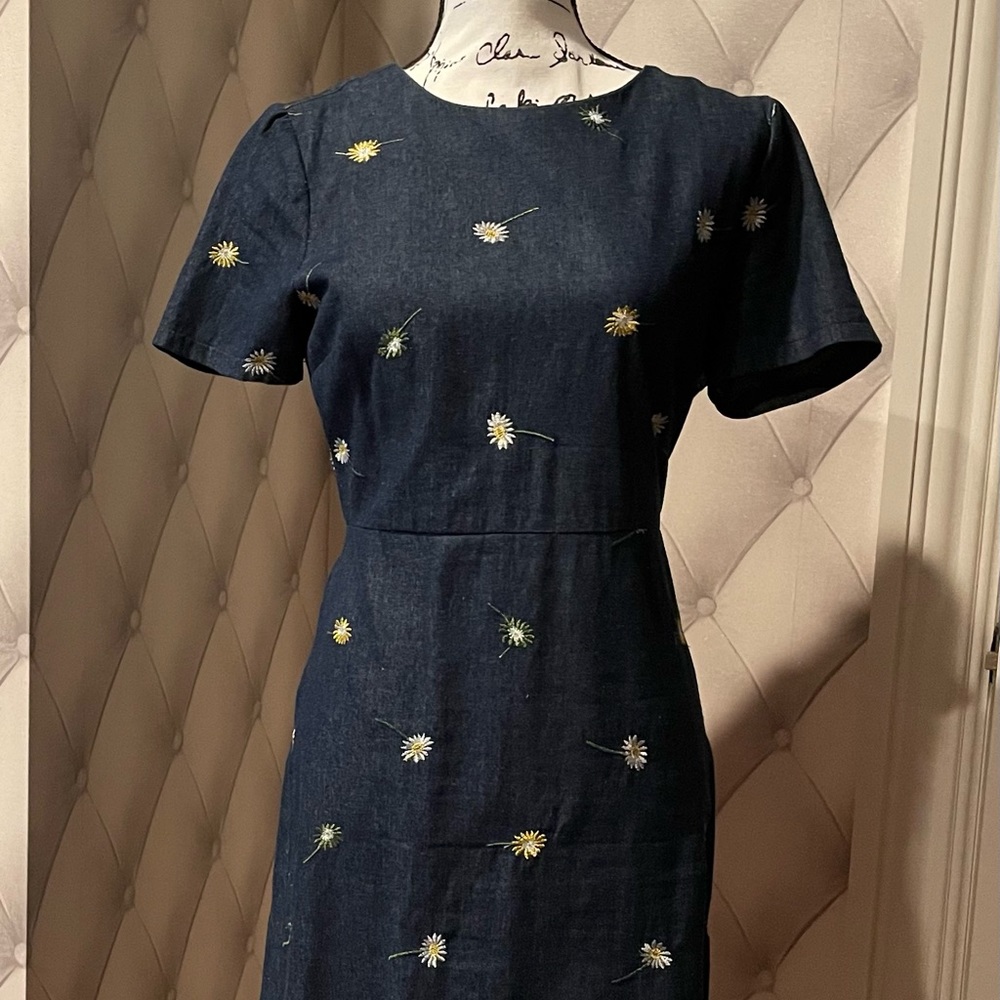 Blue Denim Aqua Dress size L
